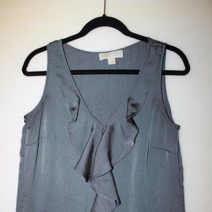 Michael by Michael Kors grey sleeveless blouse